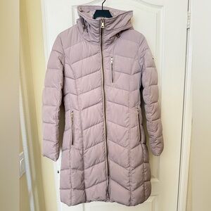 Calvin Klein Women's Puffer Coat - Tan